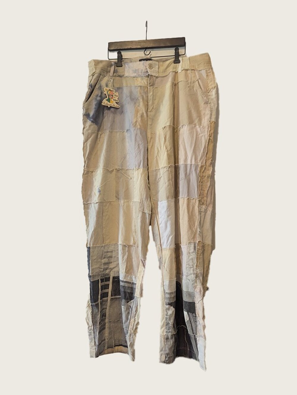 KIDSUPER STUDIOS - Patchwork pants - Sz XXL - AS IS